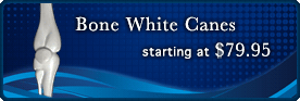 Bone White Canes starting at $79.95